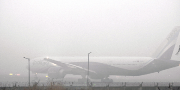 IGI Airport issues advisory as low visibility persists