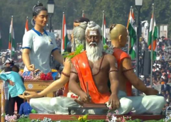 Ayush Tableau Captivates Audience at the 77th Republic Day Parade