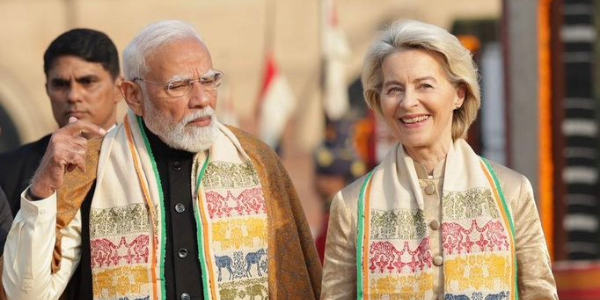Europe and India are making history today: Ursula von der Leyen
