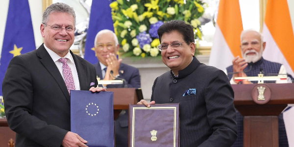 Union Minister Piyush Goyal asserts India’s exports to European Union can double in 5 years