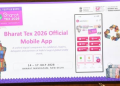 India’s Global Textile Event “Bharat Tex” to be held from 14th to 17th July, App launched
