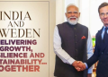 Prime Minister pens a joint op-ed with Swedish Prime Minister Ulf Kristersson on India-Sweden relations