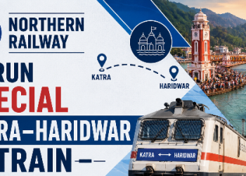 Northern Railway to run special Katra-Haridwar train for Somvati Amavasya rush