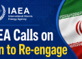 IAEA Calls on Iran to Re-engage