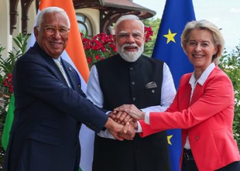 PM addresses the session on “Ensuring a Safe, Rapid and Efficient Rollout of Artificial Intelligence” at G7 Summit in Evian, France