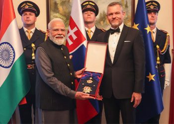 Slovakia Confers Its Highest State Honour Upon PM Modi
