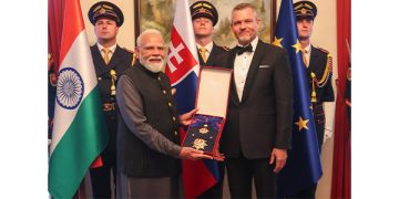 Slovakia Confers Its Highest State Honour Upon PM Modi