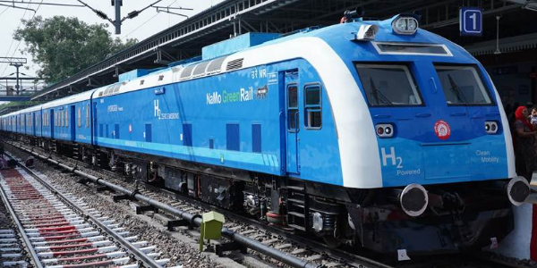 Exhaust of 3,000 Litres of Diesel Replaced with Just Water Vapours: The Story of India’s Hydrogen Train