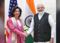 PM Modi meets US Secretary of Commerce, Gina Raimondo