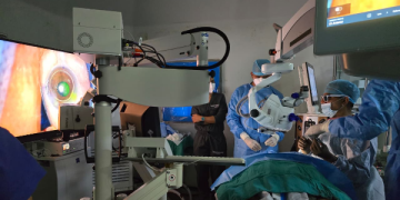 India’s first 3D Flex Aqueous Angiography with iStent performed by Army Hospital (Research & Referral)
