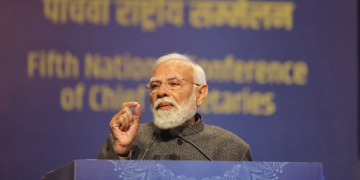 PM Modi chairs 5th National Conference of Chief Secretaries