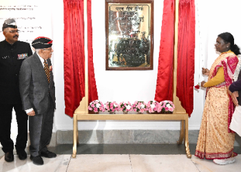 President inaugurated the Param Vir Dirgha at Rashtrapati Bhavan on the occasion of Vijay Diwas.