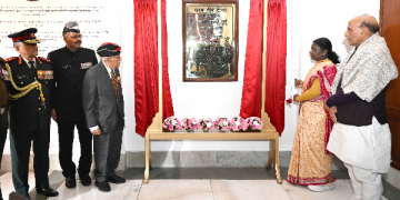 President inaugurated the Param Vir Dirgha at Rashtrapati Bhavan on the occasion of Vijay Diwas.