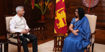 EAM Dr S Jaishankar met Sri Lankan PM