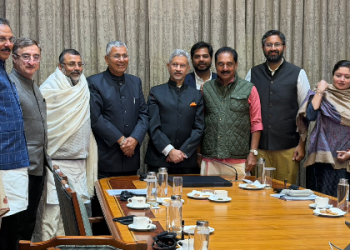 EAM Jaishankar Interacts with Multi-Party UN Delegations