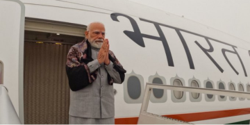 PM Modi Begins Four-day West Asia–Africa tour