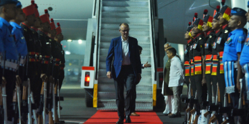 German Chancellor Merz arrives in India on first visit