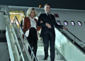 French President Macron Arrives in India