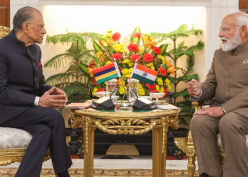 Prime Minister’s meeting with Prime Minister of Mauritius on the sidelines of the India AI Impact Summit