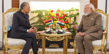 Prime Minister’s meeting with Prime Minister of Mauritius on the sidelines of the India AI Impact Summit
