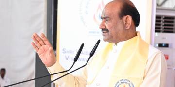 Om Birla urges students to drive India’s growth through innovation and values