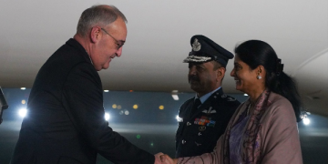 President of Switzerland Guy Parmelin Arrives in New Delhi for India AI Impact Summit 2026