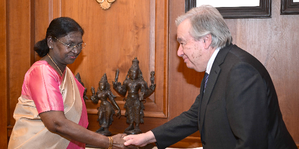 United Nations Secretary General Calls On The President