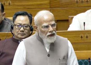 PM Modi addresses the Lok Sabha on the ongoing conflict in West Asia