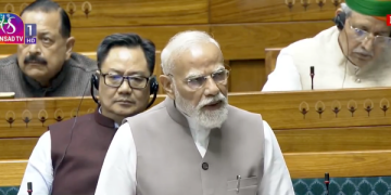PM Modi addresses the Lok Sabha on the ongoing conflict in West Asia