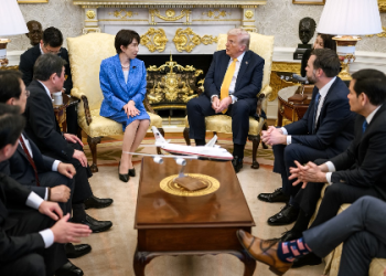 Trump Hosts Japan PM Takaichi in Washington