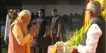 Nation pays homage to Dr B R Ambedkar on his 136th birth anniversary