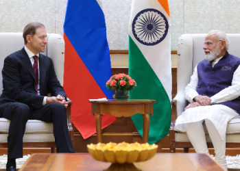 First Deputy PM of Russia calls on PM Modi in New Delhi