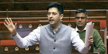 Raghav Chadha, Rajya Sabha MPs quit AAP