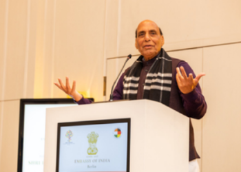 Rajnath Singh Addresses German Defence Committee, Talks Cooperation