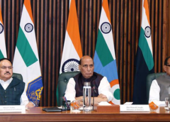 Rajnath Singh Leads High-level Review on West Asia Crisis