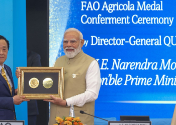 PM Modi receives FAO’s highest honour: Agricola Medal
