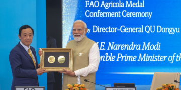 PM Modi receives FAO’s highest honour: Agricola Medal