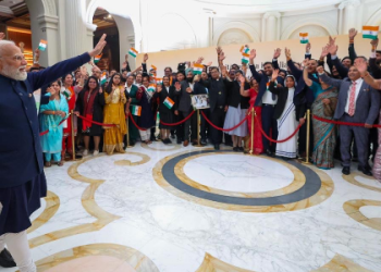 PM Modi greeted with splendid musical performance in Rome