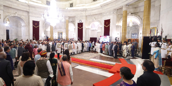 President Confers Padma Awards in Delhi