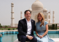 US Secretary of State Marco Rubio visits Taj Mahal