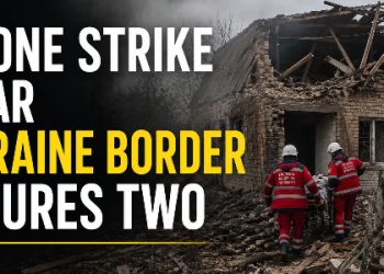 Drone Strike Near Ukraine Border Injures Two