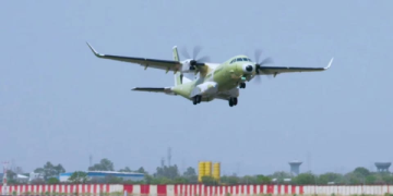 Civil Aviation Minister expresses happiness over successful test flight of indigenous Airbus C295