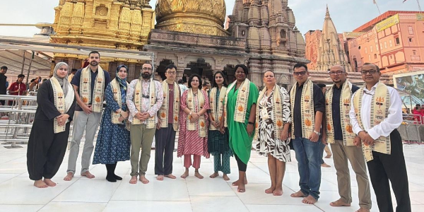 BRICS Delegates Visit Sarnath, Kashi Vishwanath Temple