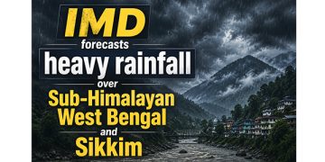 IMD forecasts heavy rainfall over Sub-Himalayan West Bengal and Sikkim
