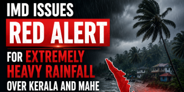 IMD issues red alert for extremely heavy rainfall over Kerala and Mahe