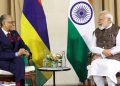 PM Modi Meets Mauritius PM in Seychelles