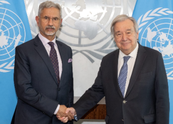 EAM Dr S Jaishankar Meets UN Secretary-General Antonio Guterres