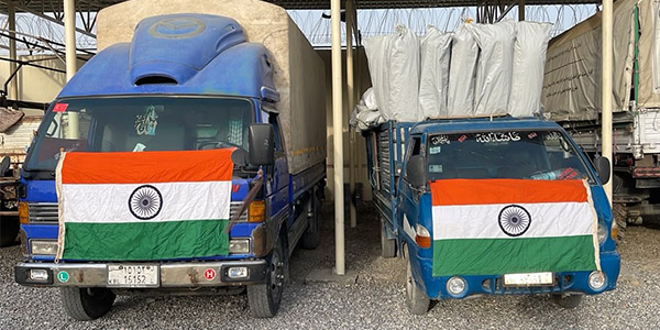 India delivers flood relief assistance to Afghanistan