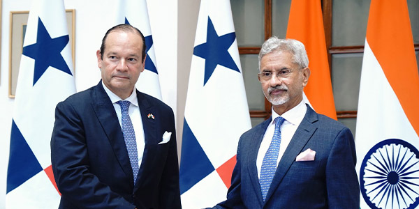 EAM Dr. S. Jaishankar meets Panamanian counterpart Javier Eduardo Martinez-Acha Vasquez in New Delhi