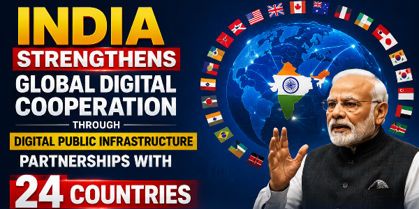 India Strengthens Global Digital Cooperation through Digital Public Infrastructure Partnerships with 24 Countries